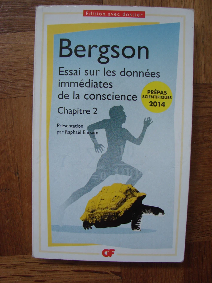 Bergson-Essai sur les données immédiates de la conscience chap.2 -PRES.R. ESHRAM - Photo 1/1