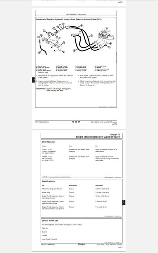 John Deere 5210 5310 5410 5510 Tractor Service Technical Manual TM1716 on a USB - Picture 19 of 23