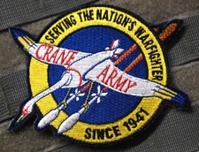 CRANE ARMY vêlkrö PATCH: SERVING CJSOTF-A NATION'S WARFIGHTER SINCE 1941