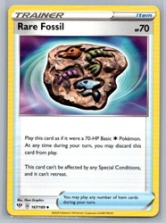 Rare Fossil 167/189 Darkness Ablaze Uncommon Pokémon TCG