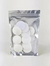 10 Pack Self Adhesive Door Knob Bumper Drywall Protector Round White 1.5"