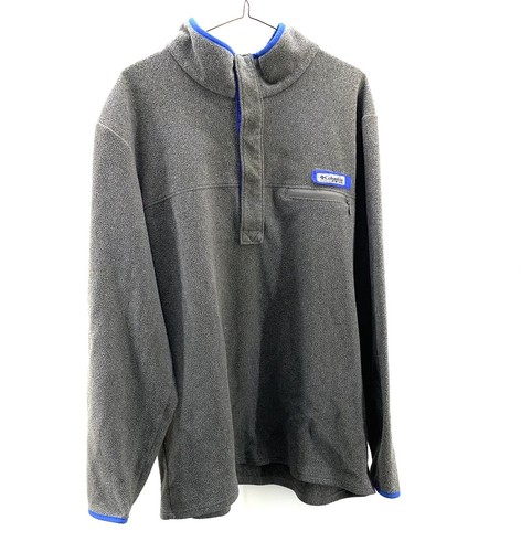 columbia pfg mens fleece pullover sz L 
