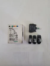NEW SCHNEIDER ZBV-B3 GREEN LIGHT MODULE (24AC/DC)