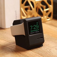 For Apple Watch 7 6 5 4 iWatch 3 2 1 Silicone Stand Charging Dock Holder
