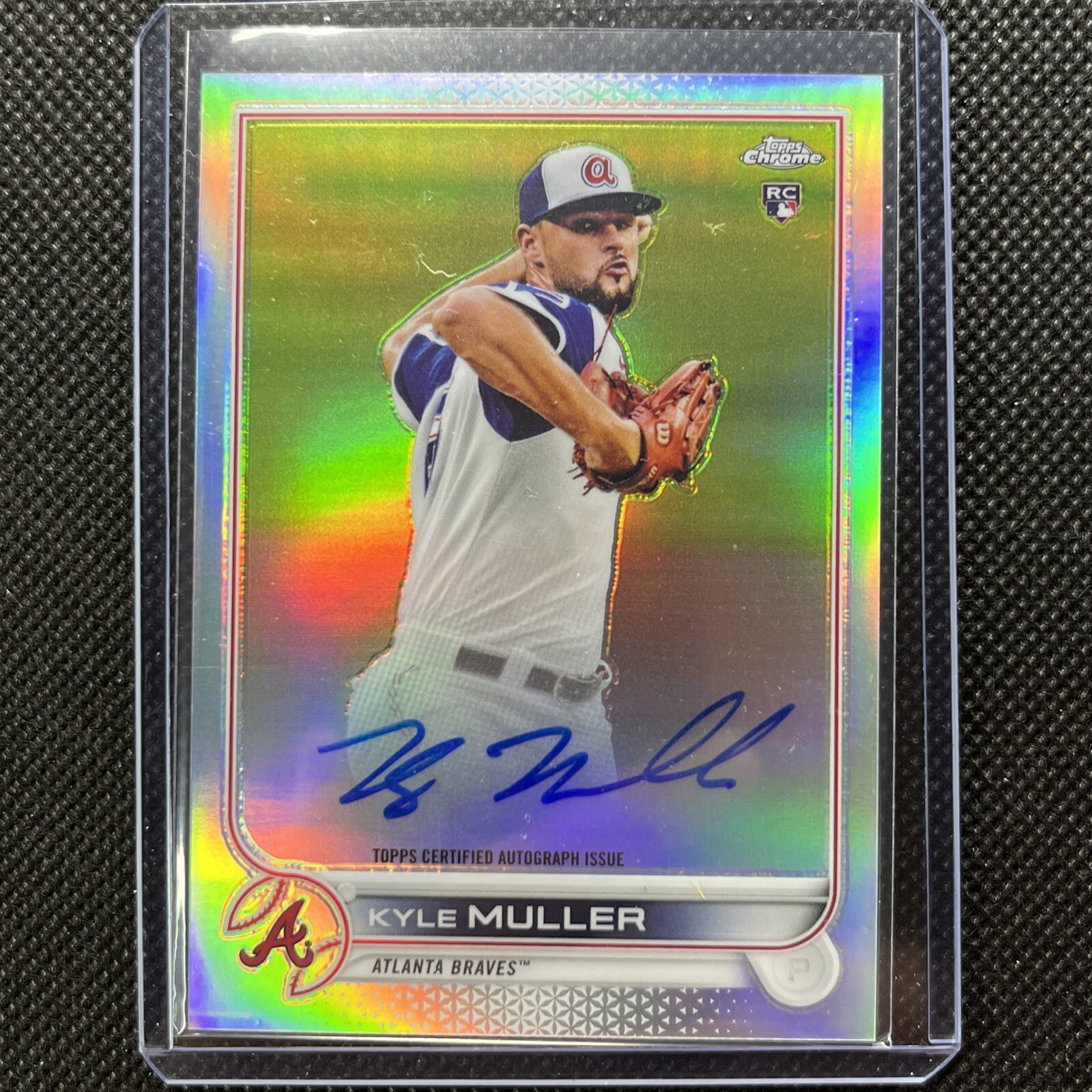 🔥🔥2022 Topps Chrome Kyle Muller Auto Silver  Refractor /499 RA-KM Braves🔥🔥