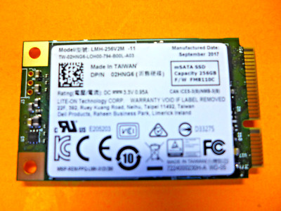 Genuine Lite-On 256GB mSATA Mini-PCI E SSD Solid State Hard Drive SSD 2HNG6