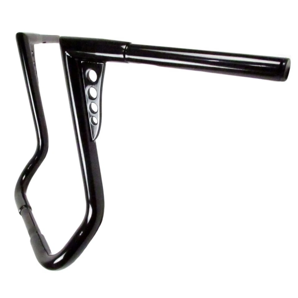 Kit de manillar Hot Shot 2016-2023 Harley Ultra Street Glide 1 1/4" negro 16" con ABS Foto 2 de 3