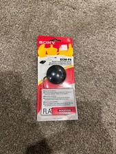 Sony Microphone ECM-F8 Flat Electret Condenser Microphone New