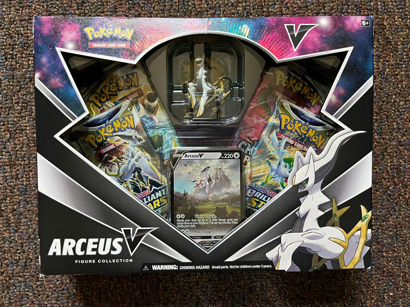  Pokemon TCG: Arceus V Figure Collection Box : Toys & Games