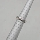 VTG BSD Bob Siemon Designs TRUE LOVE WAITS 925 Sterling Silver Promise Ring Sz 5