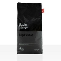 Melitta Espresso Bacio Nero - 1Kg Ganze Kaffee-Bohne