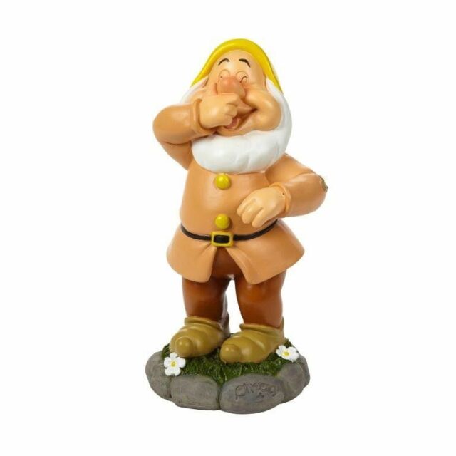 DISNEY Snow White & Seven Dwarfs: SNEEZY Dwarf Garden Statue / Figurine 8