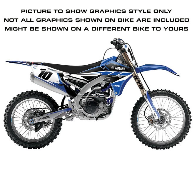 Factory Effex EVO 13 Graphics Shrouds Tank Yamaha WR 250 400 426 98 99 00 01 02 - Image 3 of 3