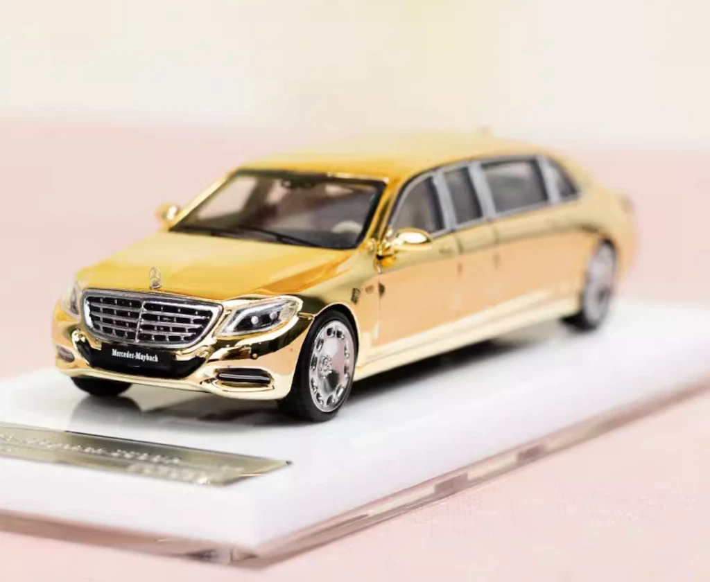 1/64 ベンツ マイバッハ プルマン S600 フィギュア付き 1/64 ベンツ マイバッハ プルマン S600 フィギュア付き ミニカー