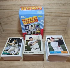 2024 Topps Archives Base Singles #1-300 RC & Vets - You Pick - Complete Your Set
