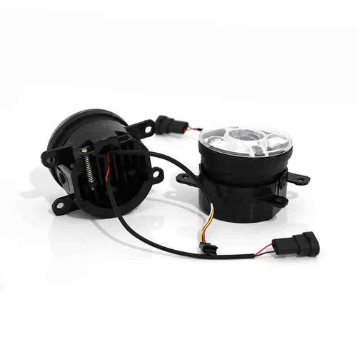 2PCS Durable Car Fog LED Projector Lens Headlight Driving Spot Lamps Turn Signal - Picture 2 of 11