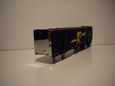 DCP FIRST GEAR 1/64 TAN TARA LOGOED SPREAD AXLE UTILITY 53' ROLL TARP TRAILER