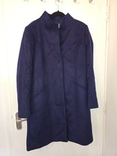 Hobbs Navy Coat- Uk 12