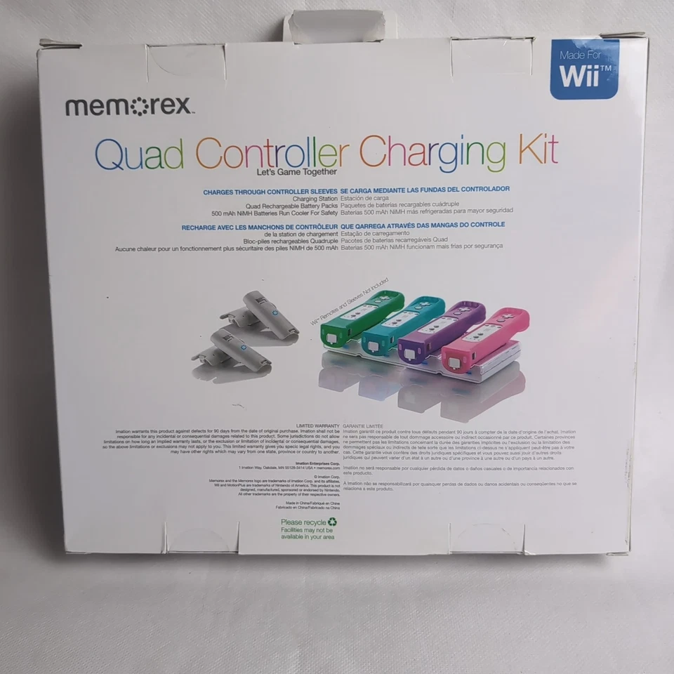 Memorex Wii Quad Controller Charging Station | Brand New, Never Opened - Image 2 of 4