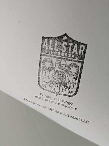 Muhammad Ali All Stars Champions Gatorade X Limited Edition Sammlerstück Poster - Bild 7 von 7