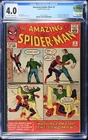 Amazing Spider-Man #4 CGC VG 4.0 Off White to White 1st App. Sandman! Marvel