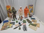 GI JOE 1964 America's Movable Man 3 Men & Many Accessories Boxes etc.