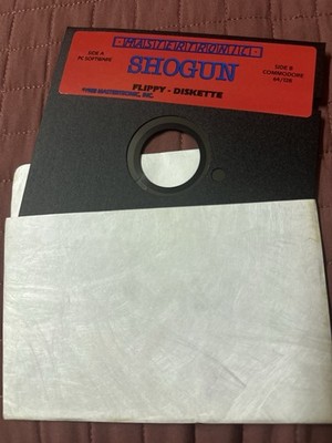 Mastertronic Shogun for PC, Commodore 64 & Commodore 128 (1986)
