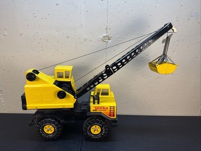 Tonka Turbo-Diesel Crane 1980s CLEAN