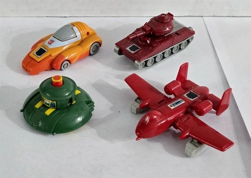 B-248 VINTAGE 1980'S HASBRO G1 TRANSFORMERS AUTOBOT MINI VEHICLES LOT