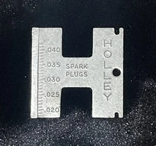 Holley Spark Plug Gap Gauge Gage Tool Vtg