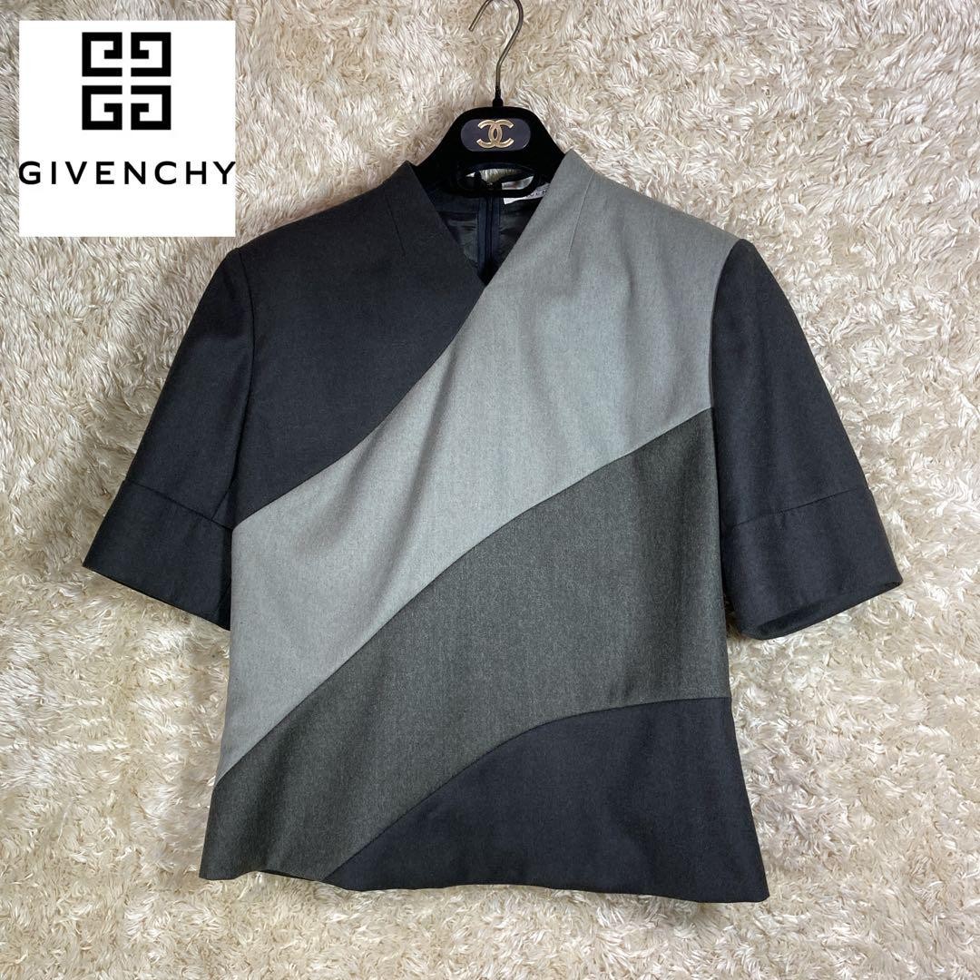 USED [GOOD CONDITION] GIVENCHY GRADIENT TOP IN GR… - image 1
