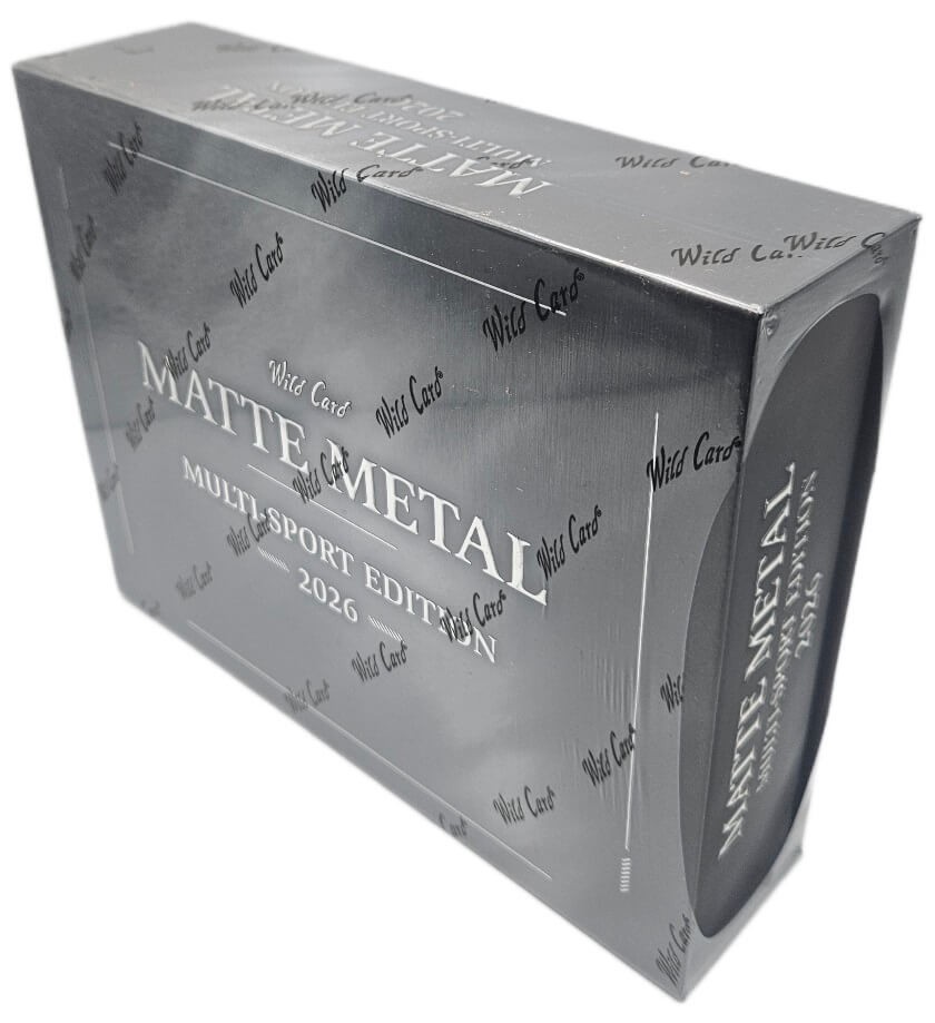 2026 Wild Card Matte Metal Multi Sport Edition Factory Sealed