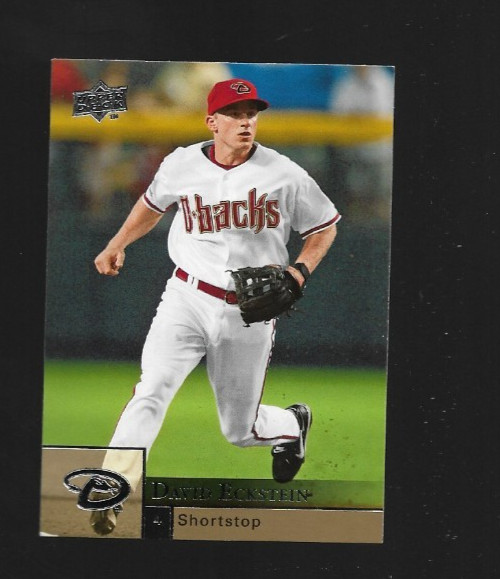 David Eckstein 2009 Upper Deck Series 1 #16 Arizona Diamondbacks
