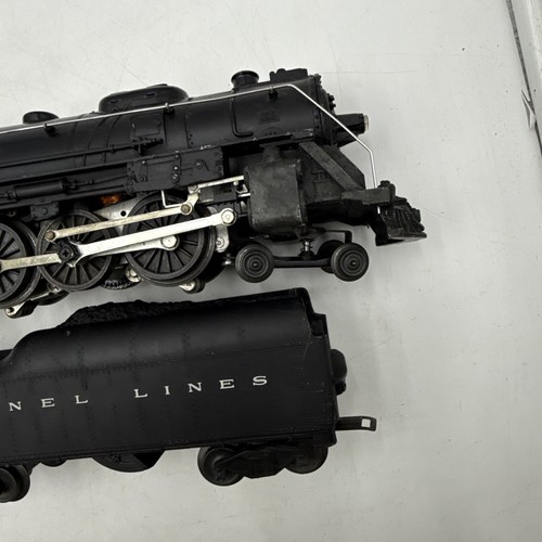 LIONEL POSTWAR O GAUGE HUDSON STEAM LOCOMOTIVE #646 + 2046W WHISTLE TENDER - Picture 6 of 19