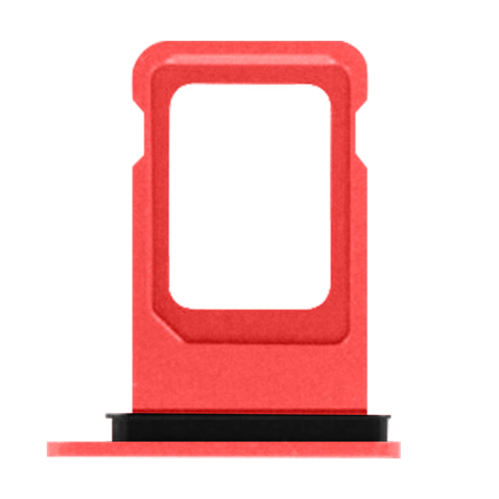 Tiroir SIM iPhone 13 Mini rouge nuit en aluminium de précision