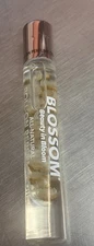 Blossom All Natural Rose Roll On Perfume Infused With Flowers 0.20 fl oz NEW