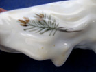 Vintage porcelain Individual Oyster Shooter -Floral Decor - Rare — photo 4