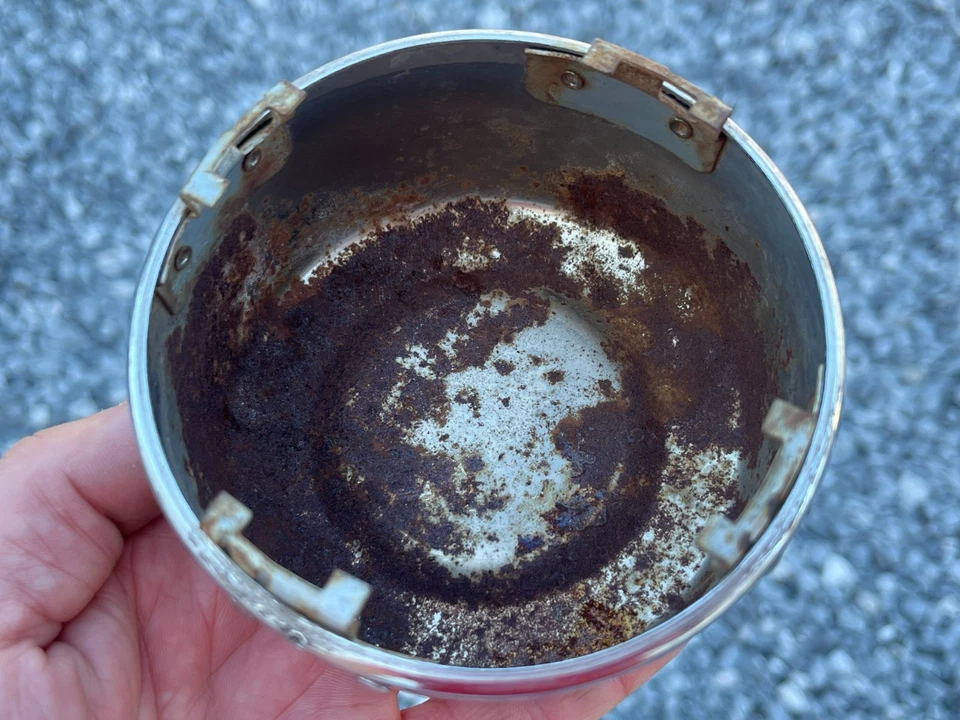 MAZDA B-2000 B-2200 B-2600 OEM WHEEL CENTER CAP CHROME ALLOY 1986-1993 - Image 4 of 4