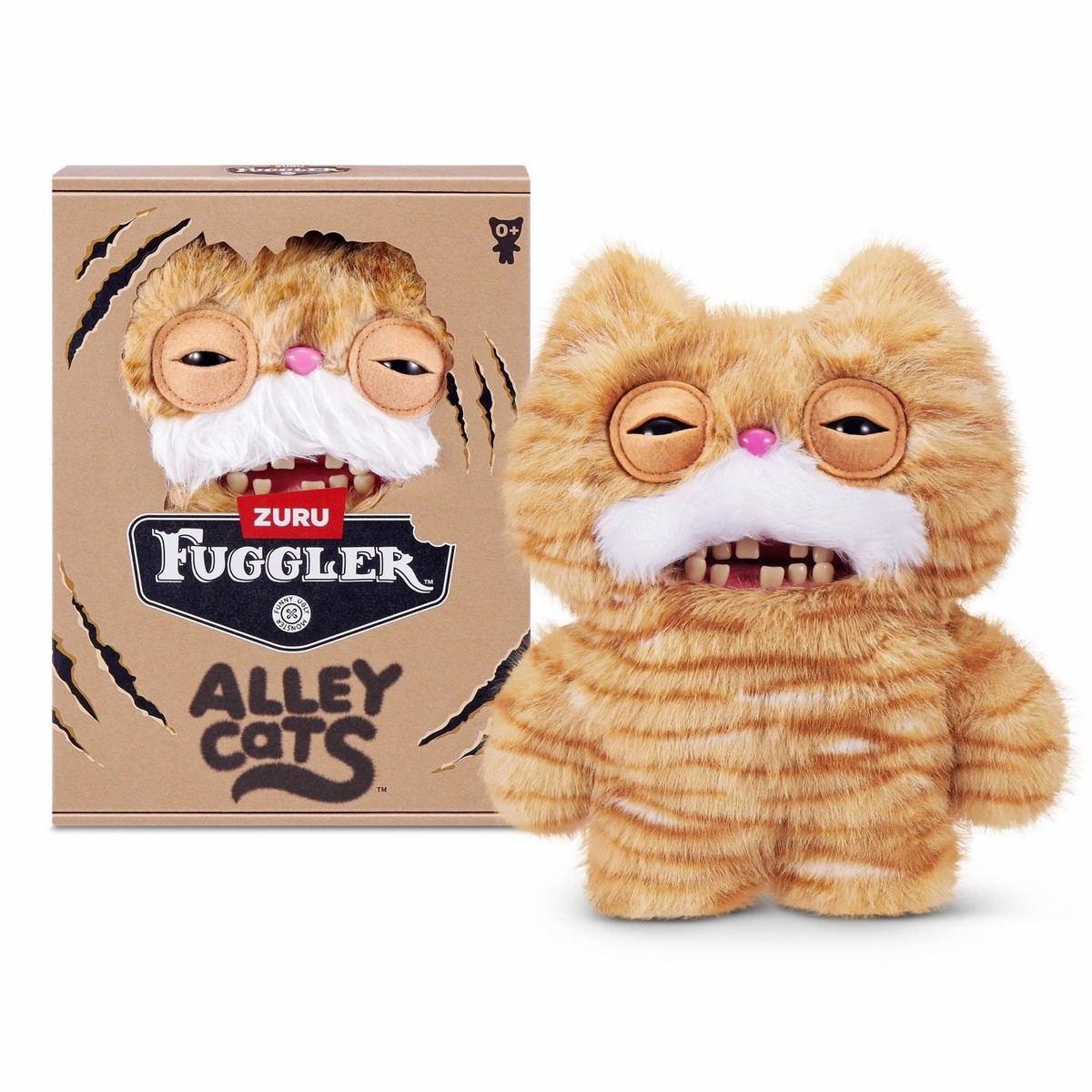 Fuggler Alley Cats 9 inch (Stinkface), Funny Ugly Monster Stuffed