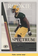 2007 Playoff Absolute Memorabilia Rookie Spectrum Black Aaron Rouse READ 0t2