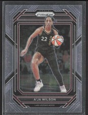 A'ja Wilson 2023 Panini Prizm WNBA #25 Las Vegas Aces