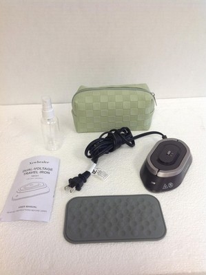 NEW NEWBEALER NB301 Lightweight Dual Voltage Travel Iron, Spray Bottle,Carry Bag