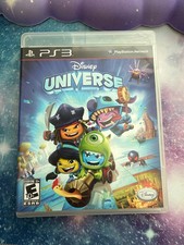 Disney Universe PS3 PlayStation 3 CIB Complete Manual Poster Tested Working