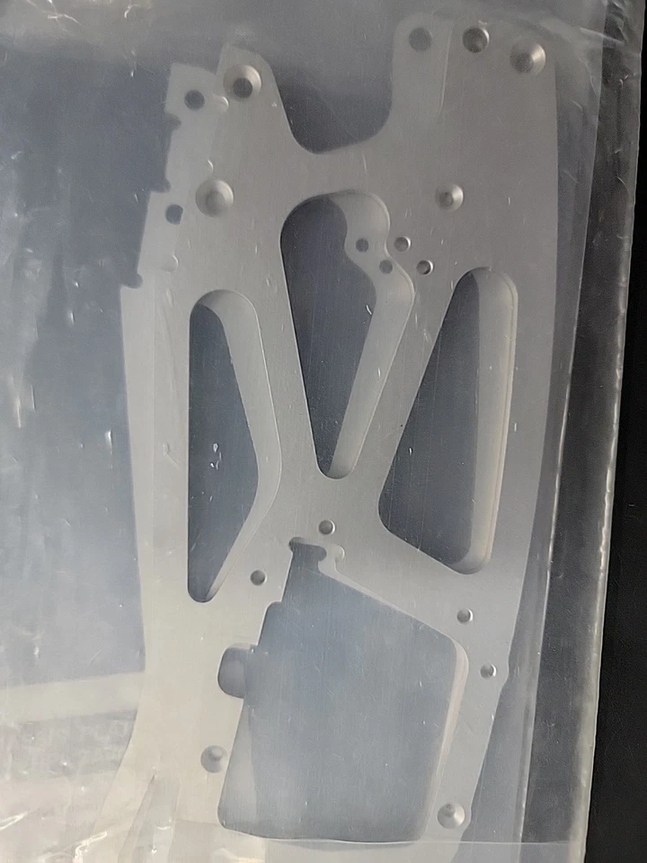 HPI Savage , Hot Bodies # 61176 Long Chassis Plates, NIP 1" Longer W/Hardware. - Image 4 of 4