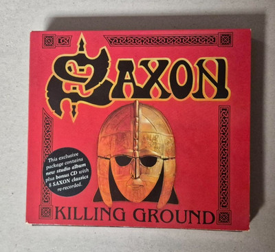 Saxon Killing Ground 2 CD BONUS Set 2001 Steamhammer