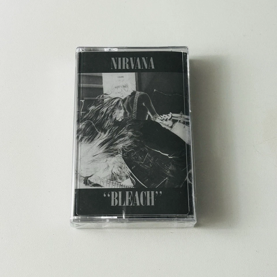 Nirvana Bleach CASSETTE TAPE Seattle Grunge SEALED NEW Love Buzz - Image 2 of 4
