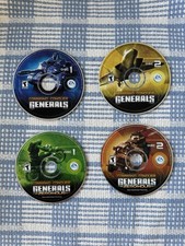 Command  Conquer Generals Deluxe Edition PC 2003 Complete 4 Discs  Manuals