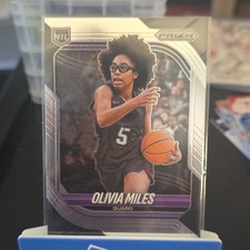 2025-26 WNBA Prizm Olivia Miles #123 TCU NIL Lynx Rookie RC