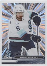 2023-24 Upper Deck Series 1 Outburst Silver Adam Larsson #153 1e7g
