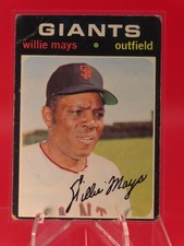 1971 Topps Willie Mays #600